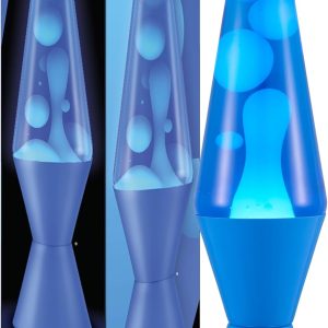 Lava The Original Lamp - New 14.5 Cerulean Blue ?C Classic Liquid Motion Lamp - White Wax and Blue Liquid - Item #2362 (Amazon Exclusive)