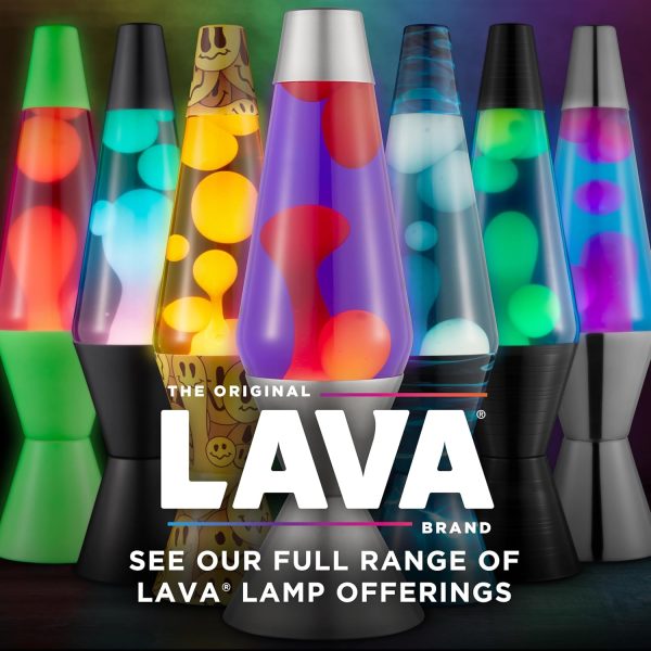 The Original Lava? Lamp - 14.5 Night Swim - Classic Liquid Motion Lamp - White Wax and Blue Liquid - Item #2095 (Amazon Exclusive)